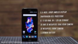 بررسی موبایل OnePlus 5 توسط سایت Verge