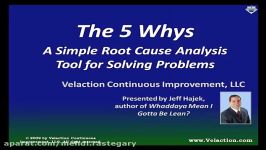 5 Whys Root Cause Analysis Problem Solving Tool Video Training