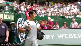 Highlights Federer Nishikori Zverev Move To Second Round In Halle