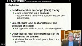 Leader Member Exchange Theory Northouse 7 ed. Ch. 7