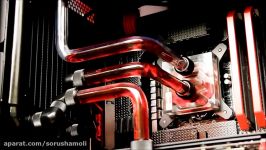 Custom Pc Build #31 Scarlet DC Mods How I bend rigid tubing and Ca