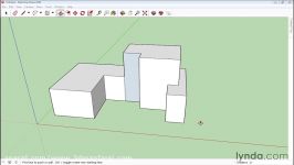 آموزش مدلسازی سه بعدی اسکچاپ SketchUp Push and pull
