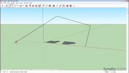 آموزش کامل استفاده ابزار خط اسکچاپ SketchUp Line