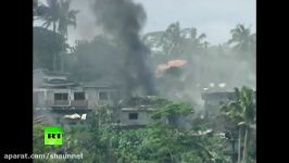 فیلیپین در حال مبارزه جنگجویان جهادی داعش در ماراوی