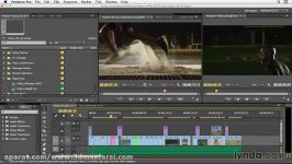 آموزش پریمیر پرو آشنایی آبشن های montage editing
