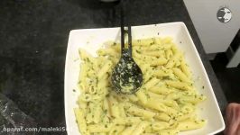How To Make Pesto Pasta  آموزش درست کردن پاستای پستو