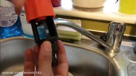 How To Connect The Hose On Kitchen Sink Tap  آموزش وصل کردن شلنگ آب به شیر آشپز