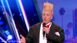 Bello Nock Circus Performer Thrills From Towering Heights  Americas Got Talent 2017