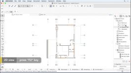 آموزش Archicad مدلسازی آرشیکد ابزار Trace Reference