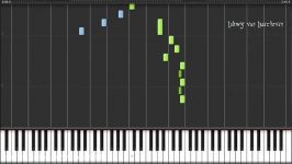 Fur Elise  Ludwig van Beethoven Piano Tutorial Synthesia