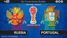 Russia vs Portugal 0 1 • FIFA Confederations Cup Russia 2017 • 17062