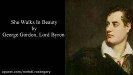 Byron ~ She Walks In Beauty ~ poem with text