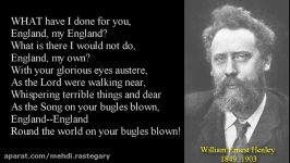 England My England by William Ernest Henley ~ poem