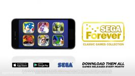 تریلر انتشار سرویس Sega Forever  زومجی