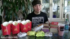 2016 Olympic Cheat Meal Challenge Sawan Serasinghes McDs Feast