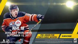 تریلر گیم پلی بازی NHL 18