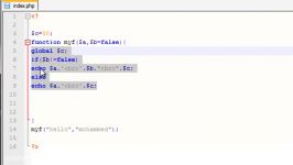 php  function return value and array