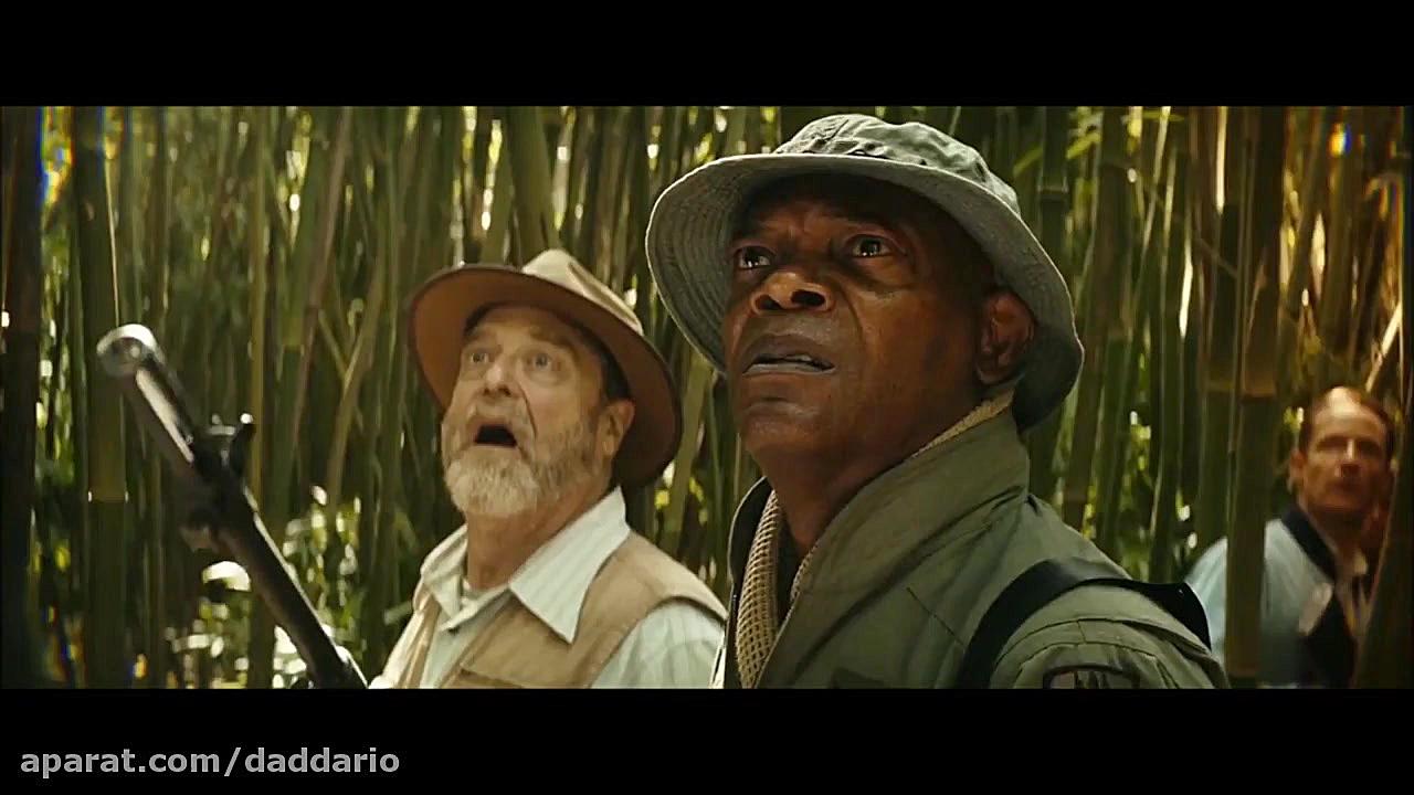 سکانس حمله عنکبوت غول پیکر در فیلم Kong Skull Island