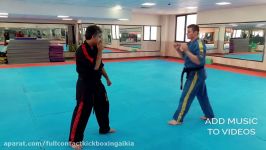 چندتا ضربات پای fullcontact kickboxing aikia