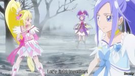 every kick ass fights in Pretty Cure All Stars Minna de Utau Kiseki no Mahou