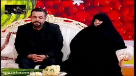 دعوت مادر حاج محمود کریمی در برنامه تلوزیونی