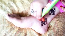 Feet Eid Mehndi Design Feet Pattern  Eid Mehndi Designs for Legs  Naush Artistica