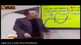 ریاضی کنکور موسسه حرف آخر حل تست نمودارها استاد منتظری