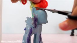 TRANSFORMATION My Little Pony Custom tutorial How to reroot a My Little Pony Toy DIY OOAK