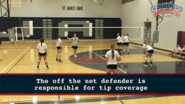 High School Volleyball Systems Perimeter Defense with Nancy Dorsey