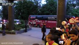 Dreams Come True Ronaldo fan breaks through security to hug his hero