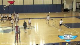 Middle Hitter Volleyball Drill