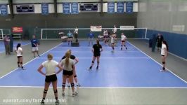 Learn a Rapid Fire Drill for Digging Balls  Volleyball 2015 #32