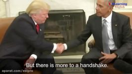 President Trump and the Handshake