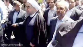 روحانی در راهپیمایی روز قدس تهران