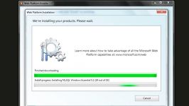 نصب وردپرس بر روی ویندوز Microsoft Web Platform Installer