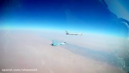 Russian strategic bombers target ISIS positions with newest airborne cruise miss