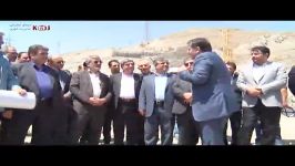 بازدید مسئولان شهری استانی پروژه بزرگراه شمالی کرج