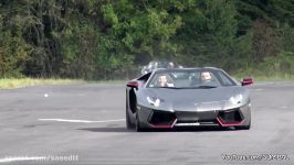 Porsche 918 Spyder vs Lamborghini Aventador Pirelli Edition  Launch Control