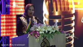 سخنرانی فریبا علومی یزدی به عنوان رییس جشنواره مجریان