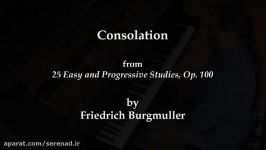 Burgmüller Consolation Op. 100 No. 13  Cory Hall pianist composer