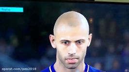 فیس بازیکان بارسلونا در pes2018