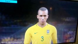 فیس بازیکان برزیل در pes2018