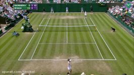 Agnieszka Radwanska v Christina McHale highlights  Wimbledon 2017 second round