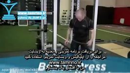 آموزش حرکت پرس هالتر روی نیمکت – پاورلیفتینگ Bench Press  Powerlifting