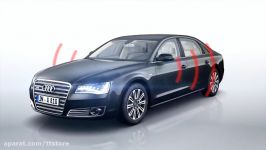 امکانات خودروهای اسکورتی Audi A8L برای حفاظت شخصیت