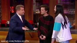 Louis Tomlinson در late late show