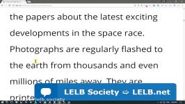 An Advanced Reading Course on Space Race  LELB Society