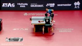 2017 Australian Open Highlights  Simon Gauzy vs Cho Seungmin 12