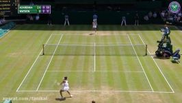 Victoria Azarenka v Heather Watson highlights  Wimbledon 2017 third round