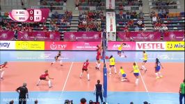 Belgium v Brazil Republic highlights  FIVB World Grand Prix